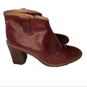 Madewell rivet & thred ankle boots size 10